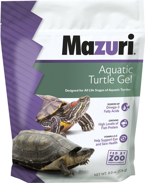 Mazuri Aquatic Turtle Gel, 8-oz bag slide 1 of 8