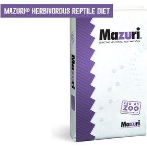 Mazuri Herbivorous Reptile Food, 25-lb bag
