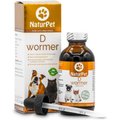 NaturPet D Wormer Homeopathic Medicine for Cats & Dogs, 100-ml bottle