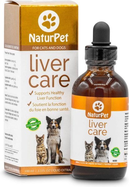 NaturPet Liver Care Pet Supplement, 100-ml bottle slide 1 of 6