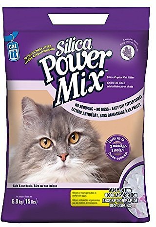 Catit Silica Scented Non-Clumping Crystal Cat Litter, 15-lb bag slide 1 of 3