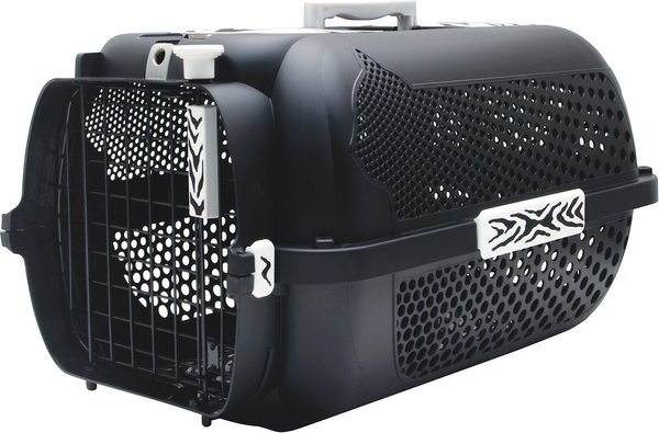 Catit Style White Tiger Voyager Cat Kennel, Black, Small slide 1 of 1