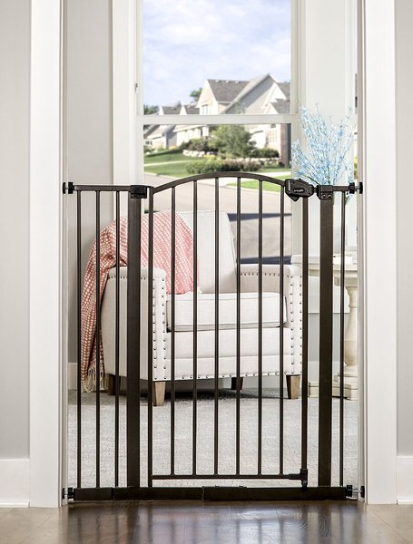 Regalo Extra Tall Arched Decor Dog Gate, Bronze, 35-in slide 1 of 2