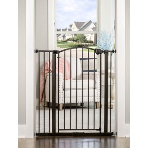 Regalo Extra Tall Arched Decor Dog Gate, Bronze, 35-in