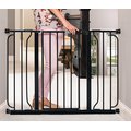 Regalo Easy Step Extra Wide Dog Gate, 49-in, Black