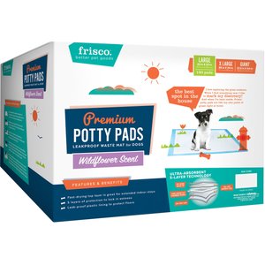 Frisco Dog Training & Potty Pads, 22 x 23-in, 150 count, Scented