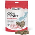 Icelandic+ Grain-Free Cod & Lobster Combo Bites Dog Treats, 3.5-oz bag