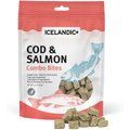 Icelandic+ Grain-Free Cod & Salmon Combo Bites Dog Treats, 3.5-oz bag