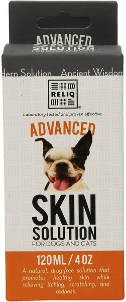 RELIQ Advanced Dog & Cat Skin Solution, 4-oz bottle slide 1 of 3