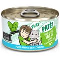 BFF Play Pate Lovers Lamb & Tuna Told Ya Wet Cat Food, 2.8-oz can, pack of 12