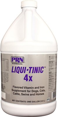 PRN Pharmacal Liqui-Tinic 4X Liquid Supplement, 1-gal, slide 1 of 1