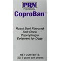 PRN Pharmacal CoproBan Roast Beef Flavored Coprophagia Dog Deterrent Soft Chew Cat Supplement, 20 count
