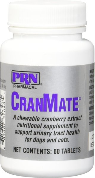 PRN Pharmacal CranMate Dog & Cat Supplement, 60 count slide 1 of 2