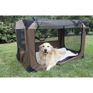 Iconic Pet Multipurpose 3-Door Collapsible Soft-Sided Dog Crate