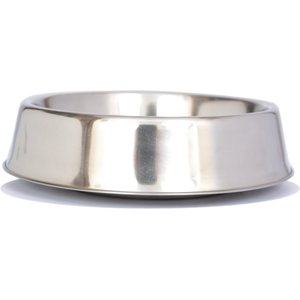 Iconic Pet Anti-Ant Stainless Steel Non-Skid Dog & Cat Bowl, 32-oz