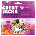 Great Jack's Freeze-Dried Raw Turkey Dog Treats, 1-oz bag