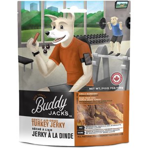Buddy Jack's Turkey Jerky Human-Grade Dog Treats, 7-oz bag
