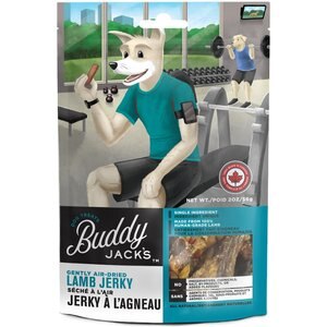 Buddy Jack's Lamb Jerky Human-Grade Dog Treats, 2-oz bag