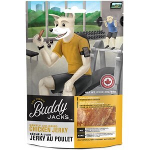 Buddy Jack's Chicken Jerky Human-Grade Dog Treats, 2-oz bag