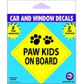 Imagine This Company "Paw Kids" Car Window Decal
