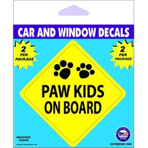 Imagine This Company "Paw Kids" Car Window Decal