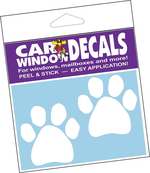 Imagine This Company Double Paw Car Window Decal slide 1 of 4