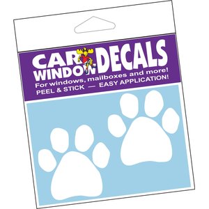 Imagine This Company Double Paw Car Window Decal
