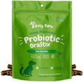 Zesty Paws Hemp Elements Probiotic OraStix Peppermint Flavor Dog Dental Chews, 25 count