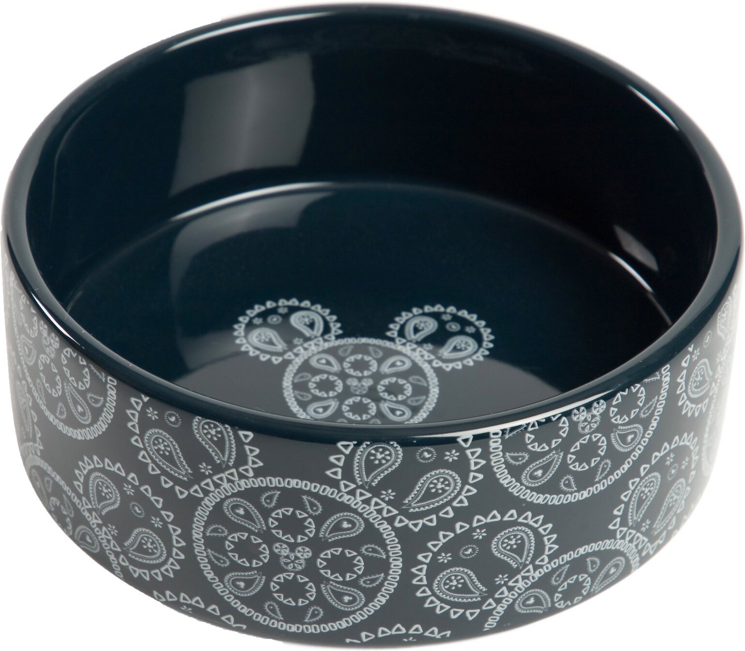 Disney Mickey Mouse Ceramic Dog & Cat Food Bowl