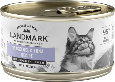 7. American Journey Landmark Mackerel & Tuna Recipe in Broth