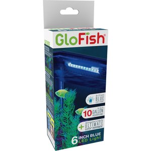 Tetra Care GloFish 6" LED Fish Aquarium Light, Blue