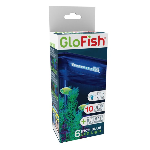 TETRA Care GloFish 6' LED Fish Aquarium Light, Blue - Chewy.com