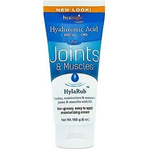 Hylarub Hyaluronic Acid Joint & Muscle Support Cream, 6-oz bottle
