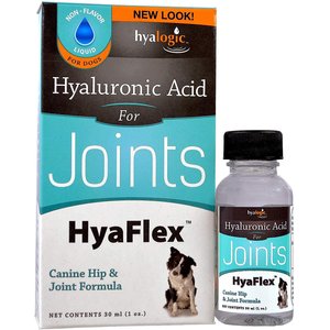 HyaFlex Hyalogic Hyaluronic Acid Hip & Joint Dog Supplement, 1-oz bottle