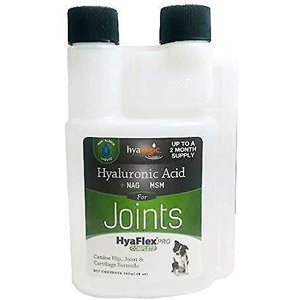 HyaFlex Pro Hyaluronic Acid Complete Joint Support Dog Supplement, 8-oz bottle