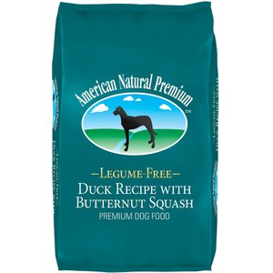 American Natural Premium Legume-Free Chicken-Free Duck with Butternut Squash Dry Dog Food, 4-lb bag