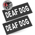 Industrial Puppy Deaf Dog Harness Patches, 2 count, Small