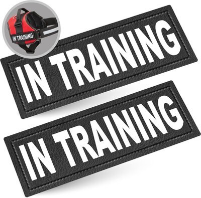 Industrial Puppy Dog In Training Patches, 2 count, slide 1 of 1