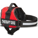 Industrial Puppy Therapy Dog Harness, Red, Small: 21 to 26-in chest