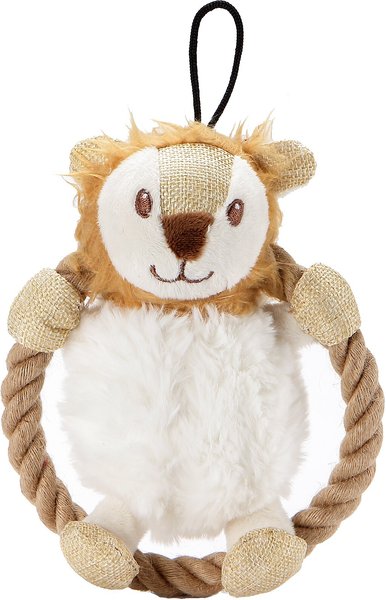 Petique Eco Pet Hula Lion Squeaky Hemp Dog Toy slide 1 of 1