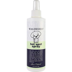 Wagberry Soothing Hot Spot Dog Spray, 8-oz bottle