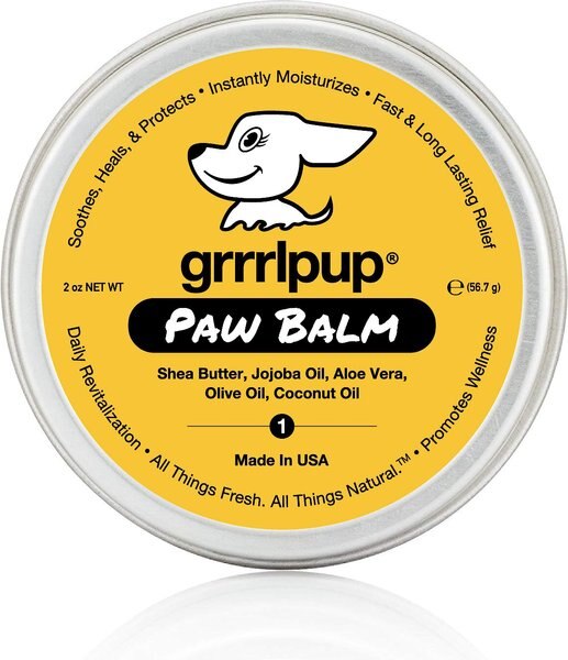 Grrrlpup Dog Paw Balm, 2-oz tin slide 1 of 3