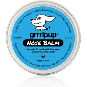 Grrrlpup Dog Nose Balm, 2-oz bottle
