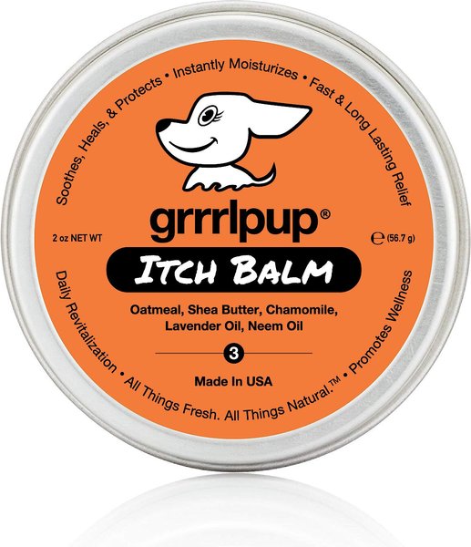 Grrrlpup Itch Dog Balm, 2-oz tin slide 1 of 5