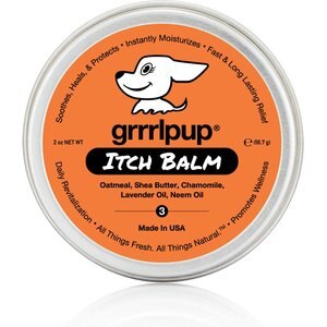 Grrrlpup Itch Dog Balm, 2-oz tin