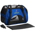 Zampa Soft-Sided Airline-Approved Dog & Cat Carrier Bag, Blue, Medium