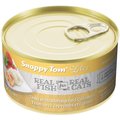Snappy Tom Lites Tuna with Shrimp & Calamari Canned Cat Food, 5.5-oz can, case of 24