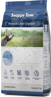 Snappy Tom Natural Unscented Non-Clumping Crystal Cat Litter, slide 1 of 1