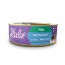 Halo Whitefish Recipe Pate Grain-Free Indoor Cat Canned Cat Food, 5.5-oz, case of 12