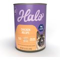 Halo Holistic Chicken Recipe Senior Canned Dog Food, 13.2-oz, case of 6
